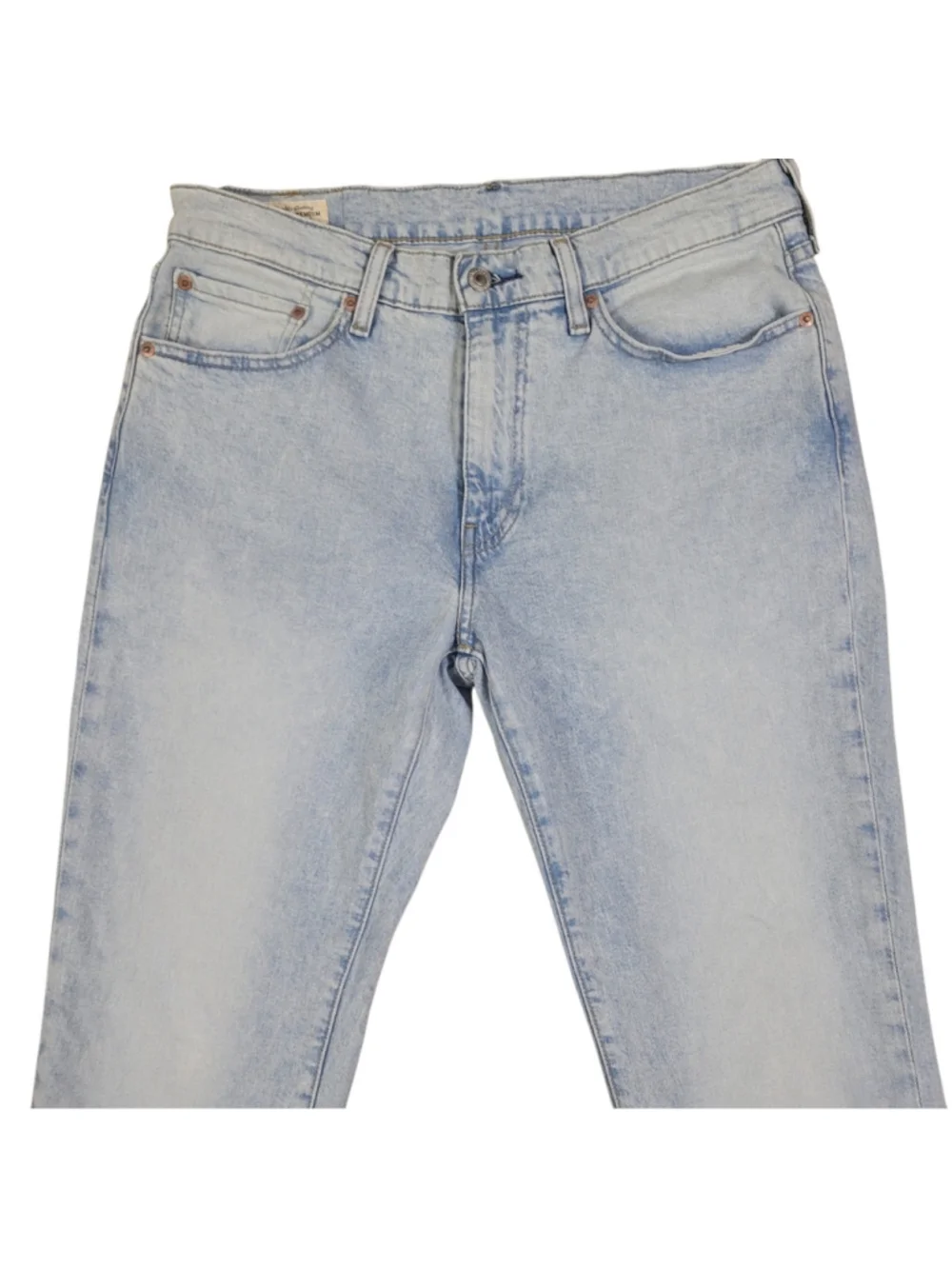 Levi's Premium 541 Mens Light Wash Straight Cotton Elastane Lyocell Jeans 33/30